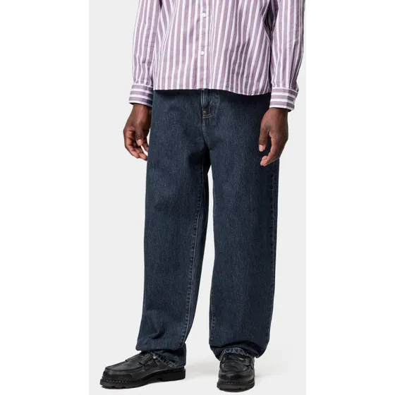 Carhartt WIP Aaron Baggy Pant Blue Stone Bleached