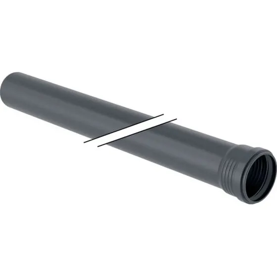 Geberit Silent-Pro Rohr mit Muffe d50mm L200cm