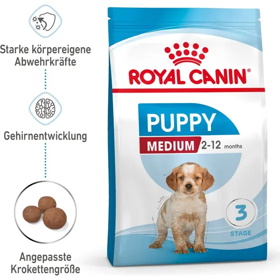 Royal Canin Medium Puppy 4 kg Geflgel