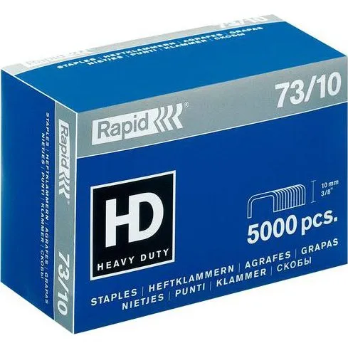 Rapid Heftklammern 73/10 Super Strong vernickelt