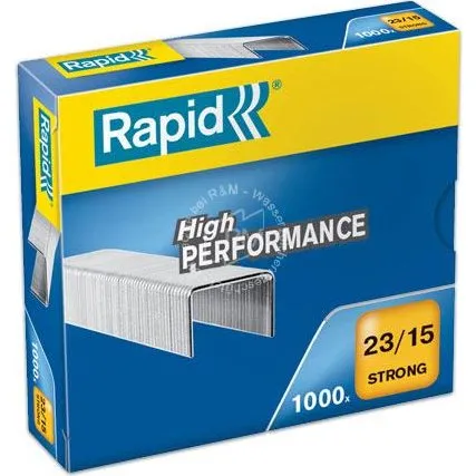 RAPID Heftklammern 23/15vz strong, 1000 Stück