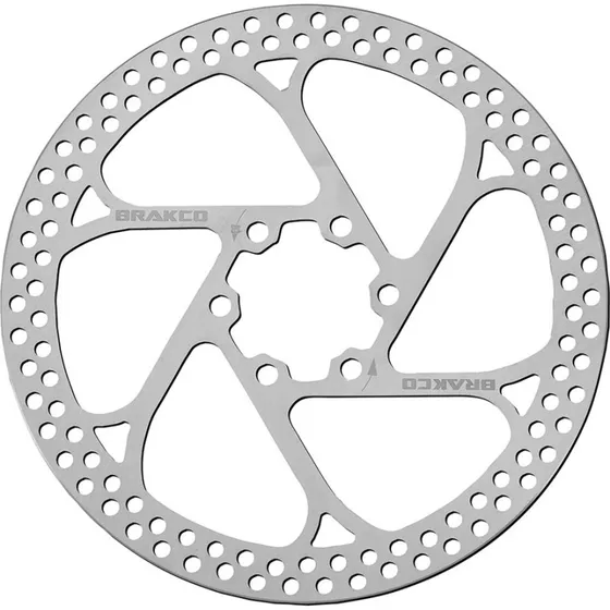 Brakco Scheibenbremse 6-Loch 203mm Edelstahl