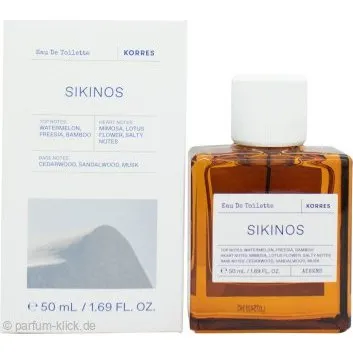 Korres Sikinos Eau de Toilette 50 ml (Unisex)