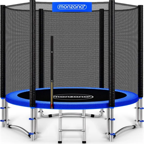 Monzana Trampolin 244 cm mit Sicherheitsnetz TV