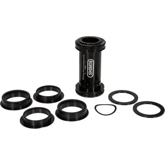 Elvedes Innenlager Adapter T-Fit BB30/PF30 Schwarz