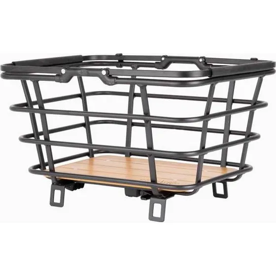 AtranVelo Epic Shopper AVS Hinterradkorb 23L schwarz/braun