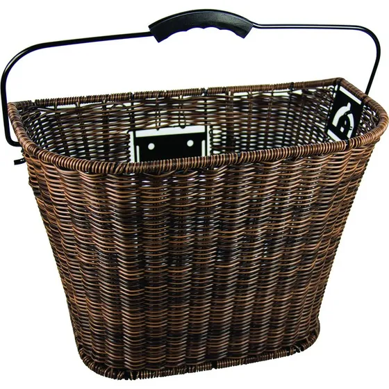 Fischer Lenkerkorb Retro 280x350x260 mm schwarz