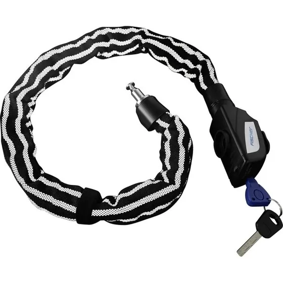 FISCHER Kettenschloss Reflex 800 mm  8 mm Schwarz