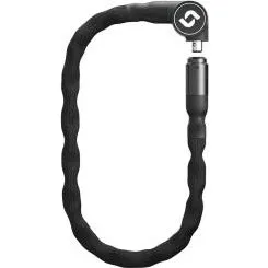 Serea Bold NFC Kettenschloss 8 mm schwarz 125 cm