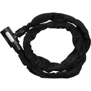 Hama 178138 Kettenschloss 120 cm mit Leuchtschlssel, Schwarz