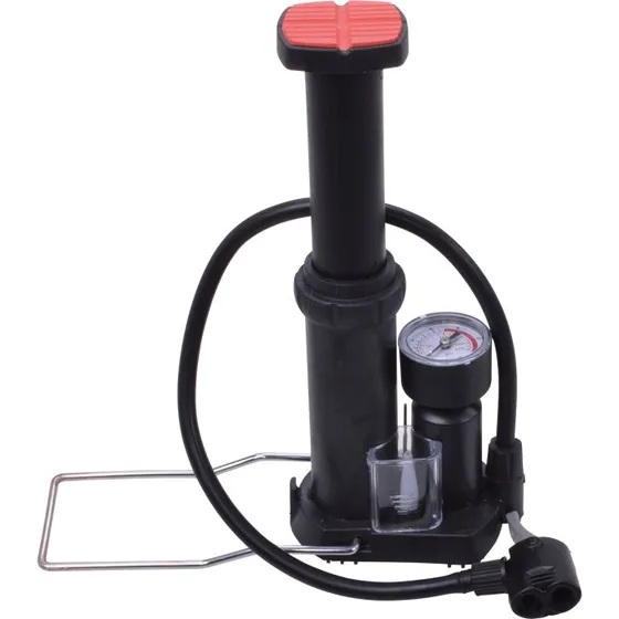 Filmer Kompakt-Fussluftpumpe mit Manometer 0-12 bar