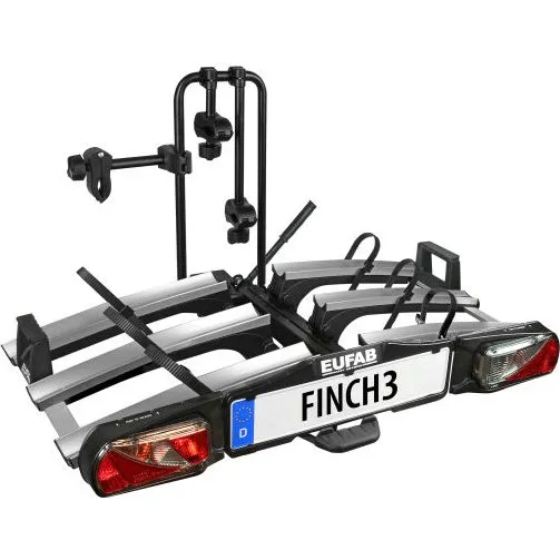 EUFAB Finch Fahrradheckträger für 2 Fahrräder
