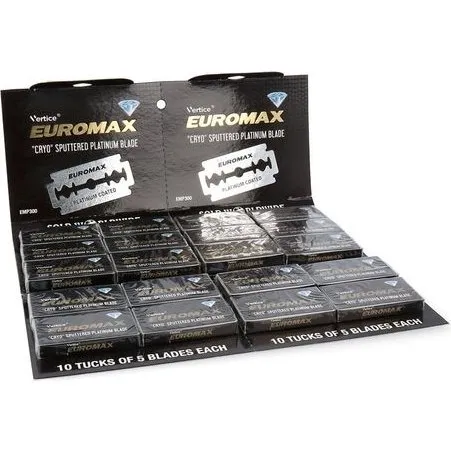 Euromax Double Edge Rasierklingen 100 Stck