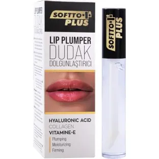 Softto Plus Lip Plumper mit Hyaluronsure, Kollagen & Vitamin E (6 ml)