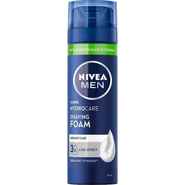 Nivea Men Protect & Care 12 x 200 ml Rasierschaum für normale Haut