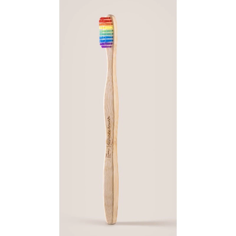 Humble Brush Bambus Zahnbürste Erwachsene Soft Regenbogen