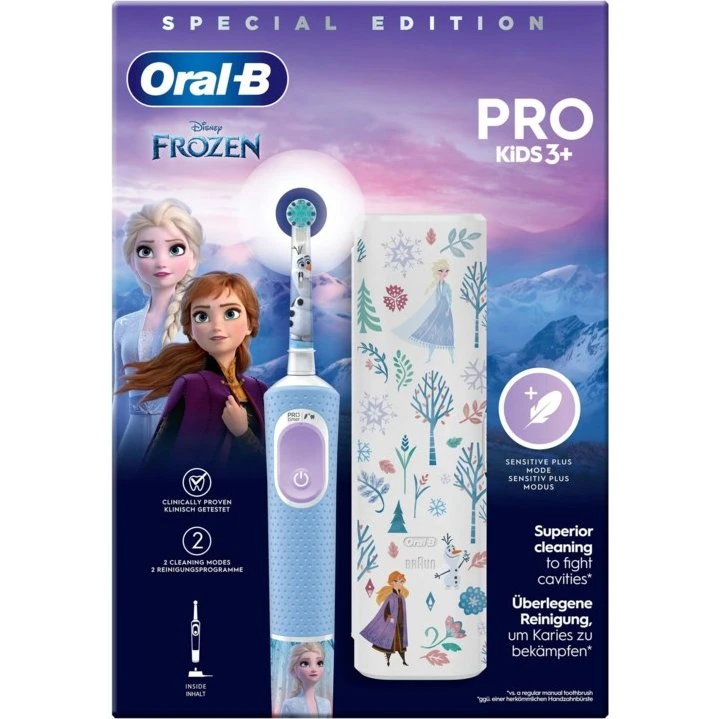 Oral-B Pro Kids Frozen Elektrische Zahnbürste ab 3 Jahre