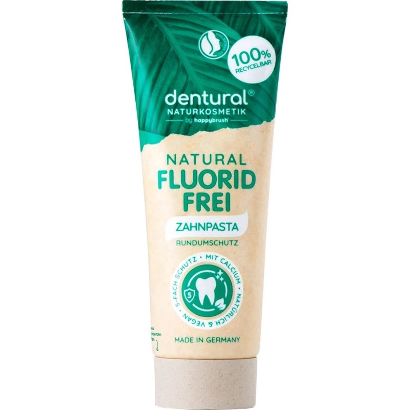 dentural Natural fluoridfrei Zahnpasta 75 ml