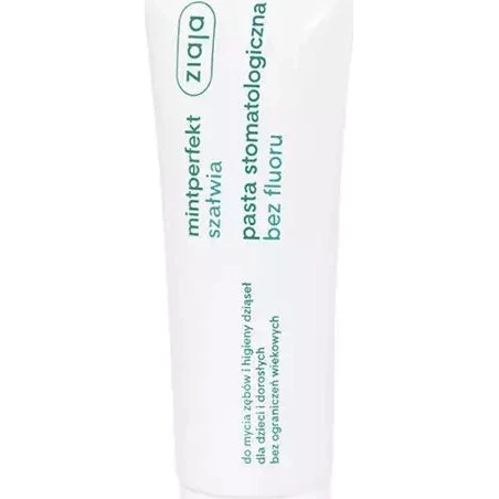 ZIAJA Salbeipaste ohne Fluorid Minze 75ml