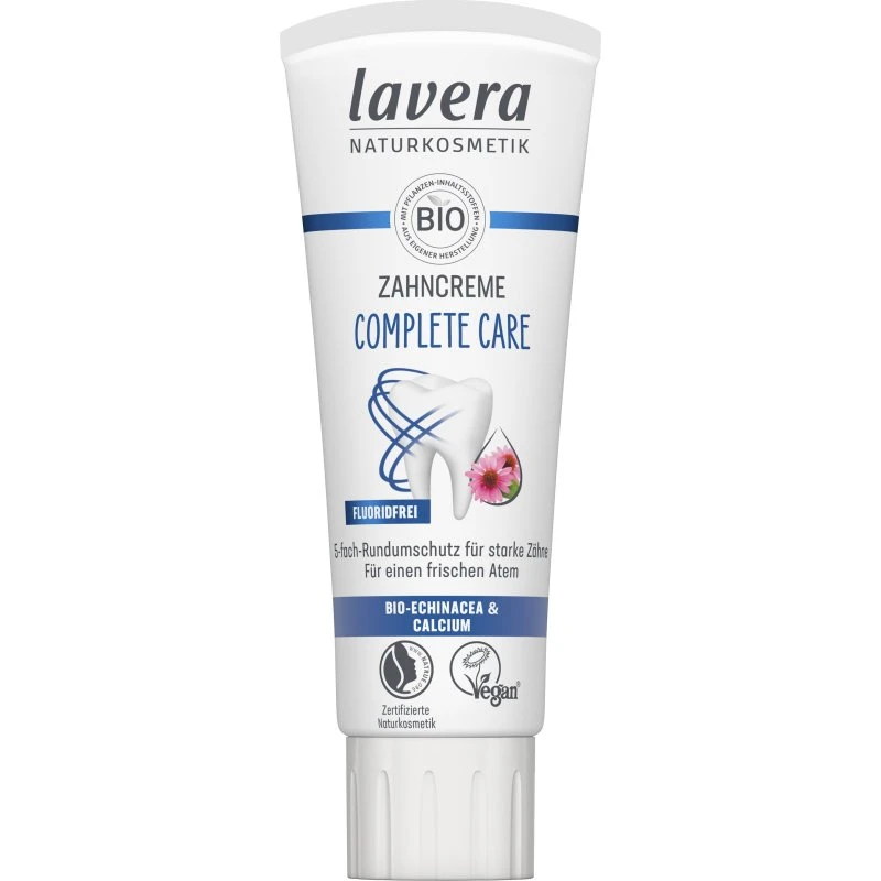 laveracare Zahncreme Complete Care Fluoridfrei 4x75ml