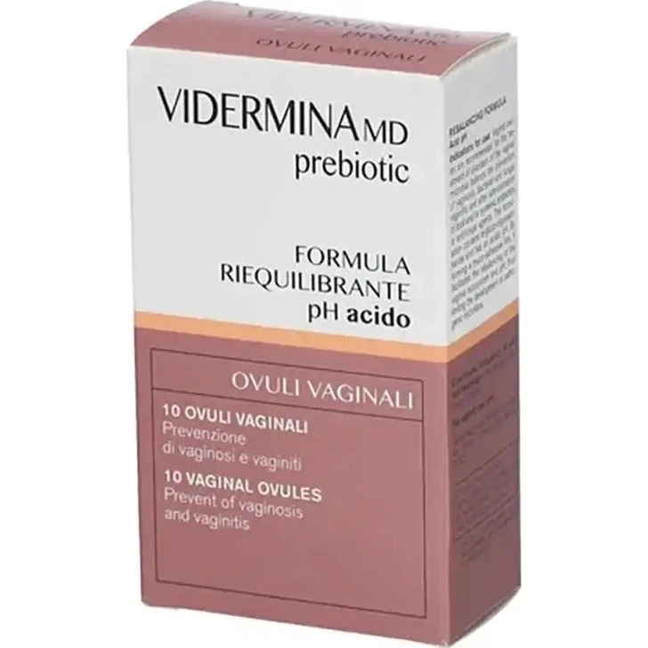 Vidermina Prebiotische Vaginalzäpfchen 10 Stück