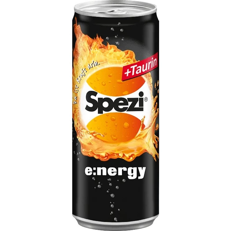 Spezi Energy 24x0,33l - Cola-Orangen-Energy-Drink