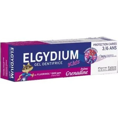 Elgydium Kids Zahncreme Kariesschutz 3/6 Jahre 50 ml