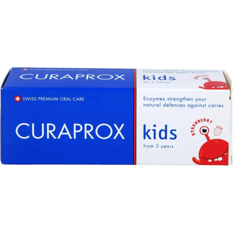Curaprox Kids Zahnpasta Erdbeere 950 ppm ab 2 Jahre 60 ml