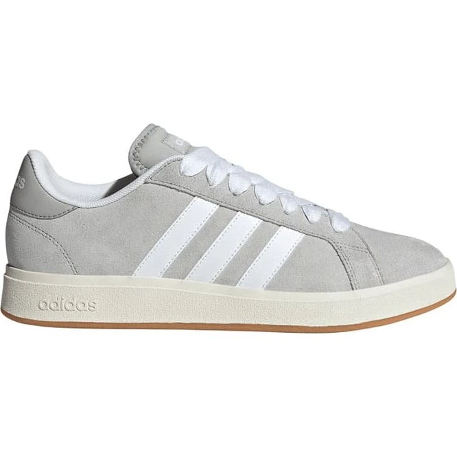 adidas Damen-Sneaker Grand Court Base 00s Grau-Weiß