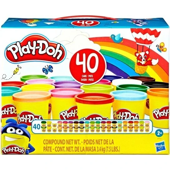 Hasbro Play-Doh 40-Pack Knetmasse