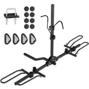 VEVOR Fahrradträger für Anhängerkupplung, 2-Fahrrad, 36 kg, klappbar