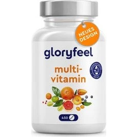 gloryfeel® Multivitamin Vegan 450 Tabletten (beschädigte Verpackung)