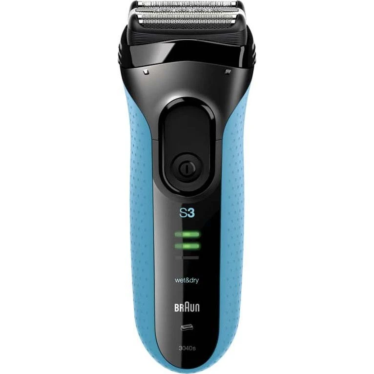 Braun Series 3 ProSkin 3045s Wet & Dry Rasierer Schwarz/Blau