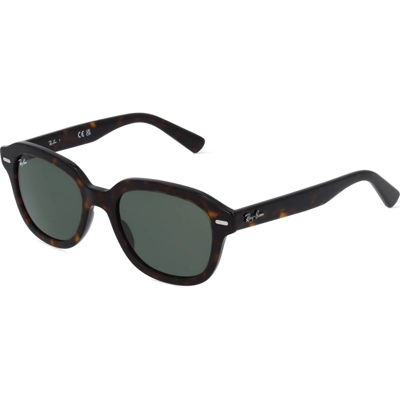Ray-Ban Erik Sonnenbrille RB4398 902/31 Havanna Grün 53