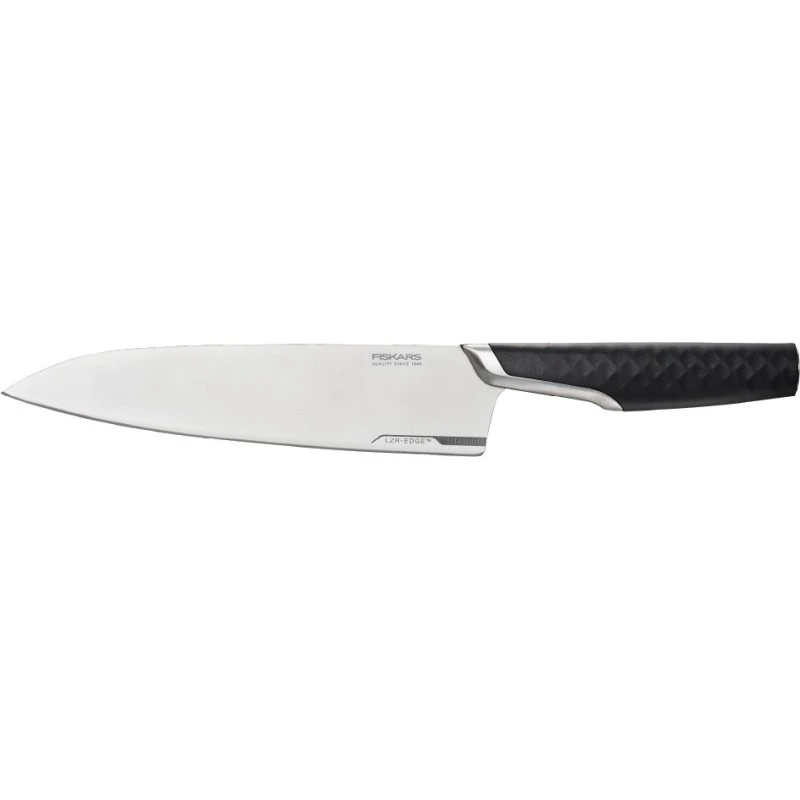 Fiskars Taiten Großes Kochmesser 20 cm mit Titanklinge