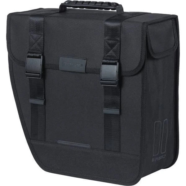 Basil Tour Einzel-Tasche 14L schwarz links