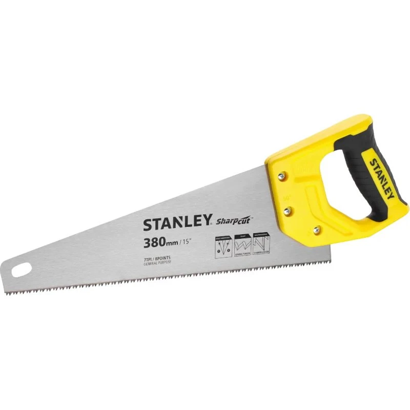 STANLEY Sharpcut Holzsäge 15" 380 mm 7 TPI