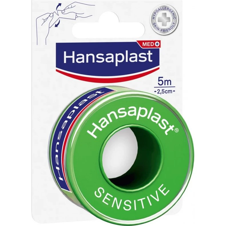 Hansaplast Fixierpflaster Sensitive 5 m x 2,5 cm