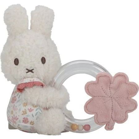 Little Dutch Miffy Ringrassel Lucky Blossom Rosa