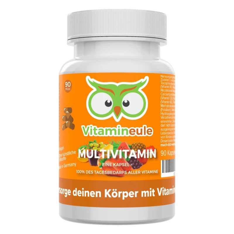 Vitamineule® Multivitamin Kapseln, 90 St. (36 g) – 1 Kapsel/Tag