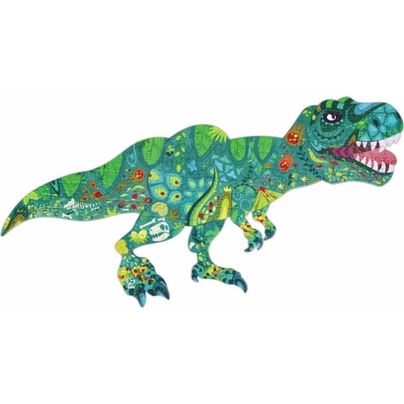 Hape Konturenpuzzle Dinosaurier 200 Teile