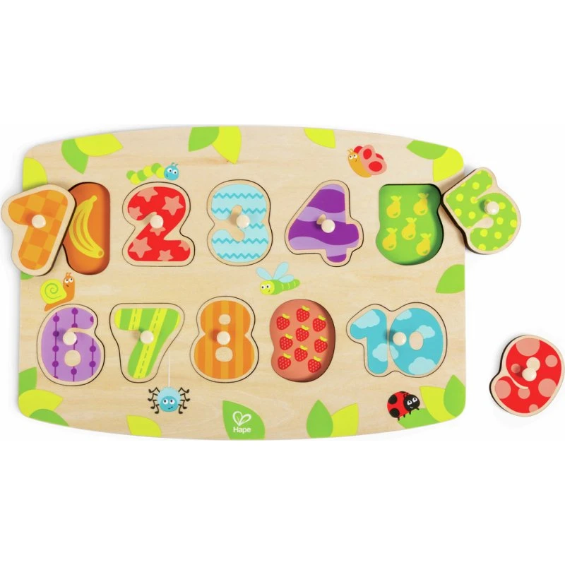 Hape - Zahlenpuzzle in Holz