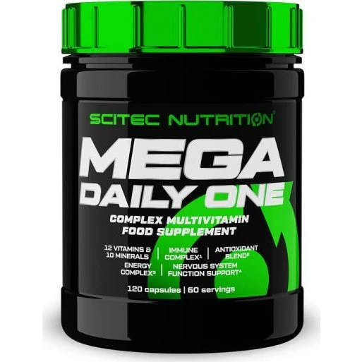 Scitec Nutrition Mega Daily One Plus – Multivitamin 60 Kapseln