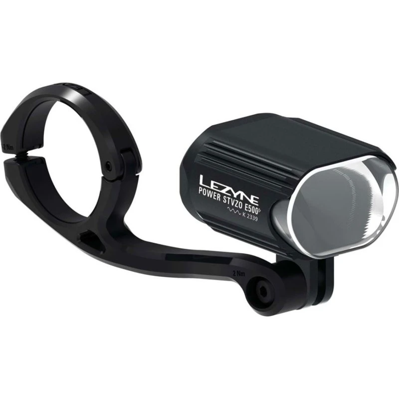 Lezyne Power E500+ StVZO E-Bike-Frontleuchte schwarz