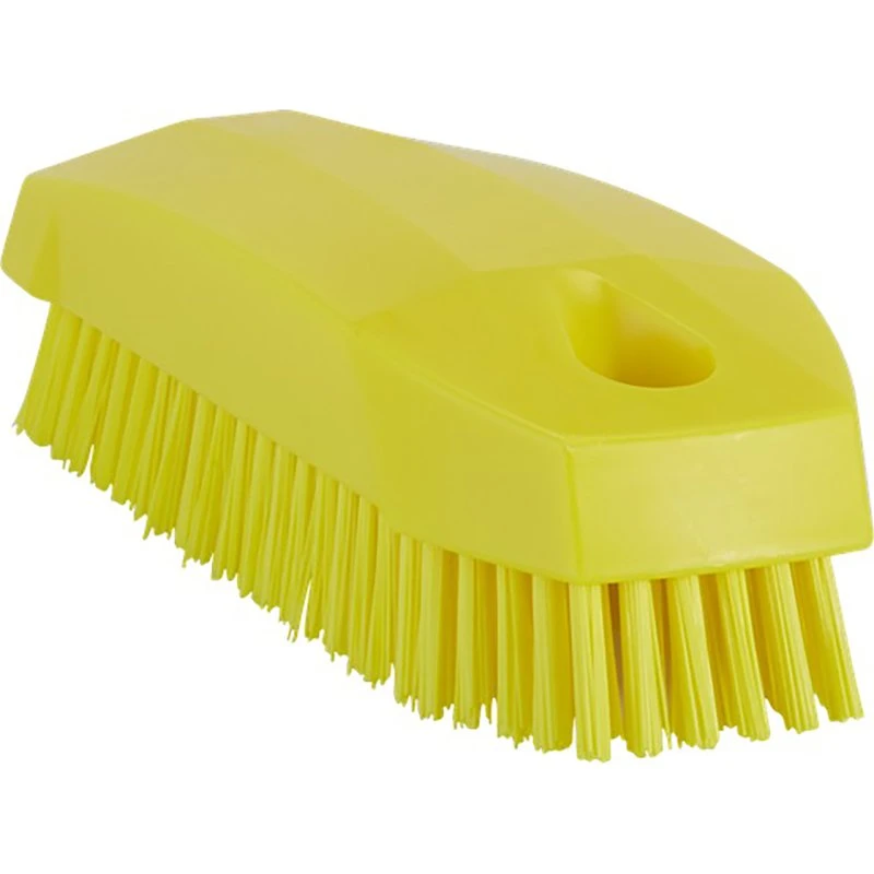 Vikan Handbürste S gelb, 130 mm, hart