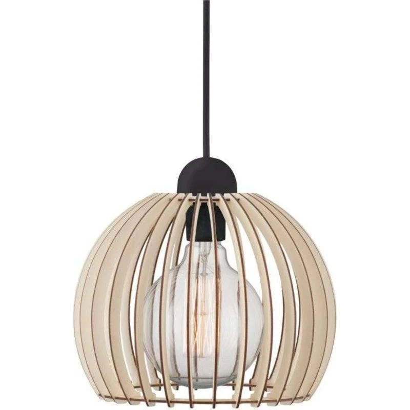Nordlux Chino 25 Pendelleuchte Holz E27 25 cm