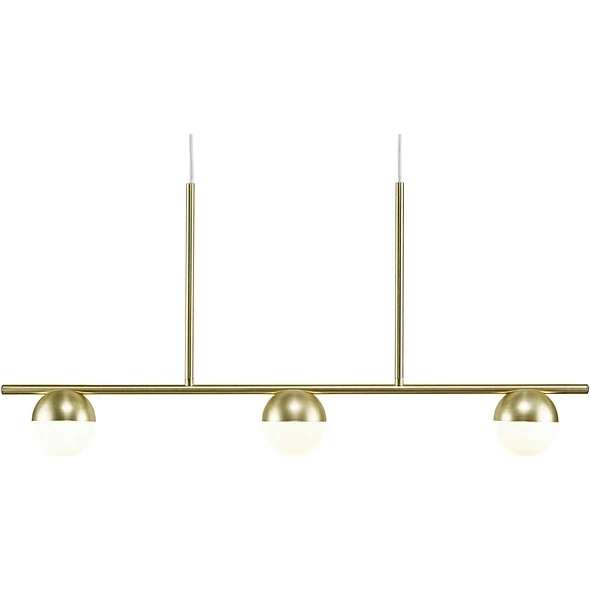 Nordlux Contina 3-flammige Pendelleuchte Messing