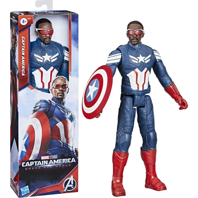 Marvel Captain America Titan Hero 30 cm Brave New World