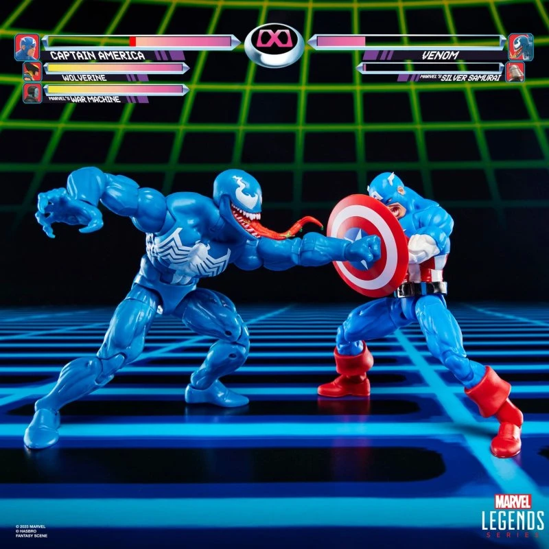 Hasbro Marvel Legends Captain America vs. Venom 2er-Pack