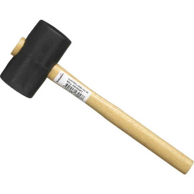 Hultafors GU 65 Gummihammer, 550 g, schwarz